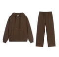 Brown Hoodie Set