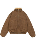 Premium Suede Sherpa Jacket